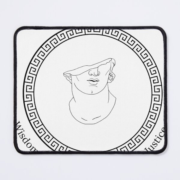 Item preview, Stoic Circle of Virtues - A Stoic Emblem designed and sold by StoicWisdom.