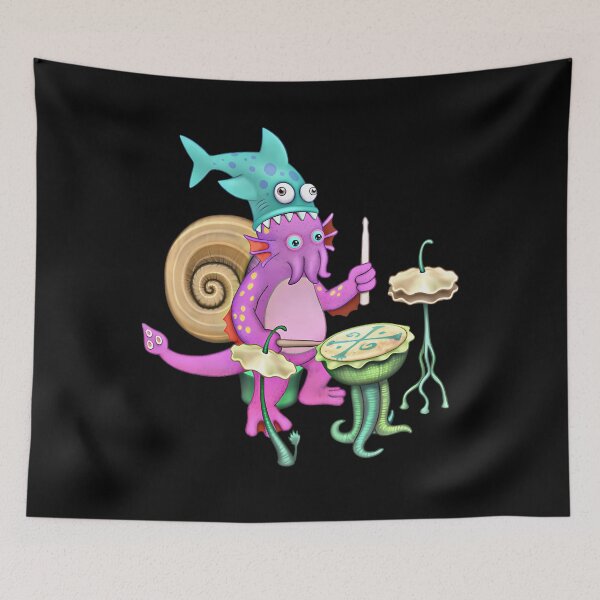 Item preview, My Singing Monsters character Shellbeat designed and sold by ghostwarriorz.