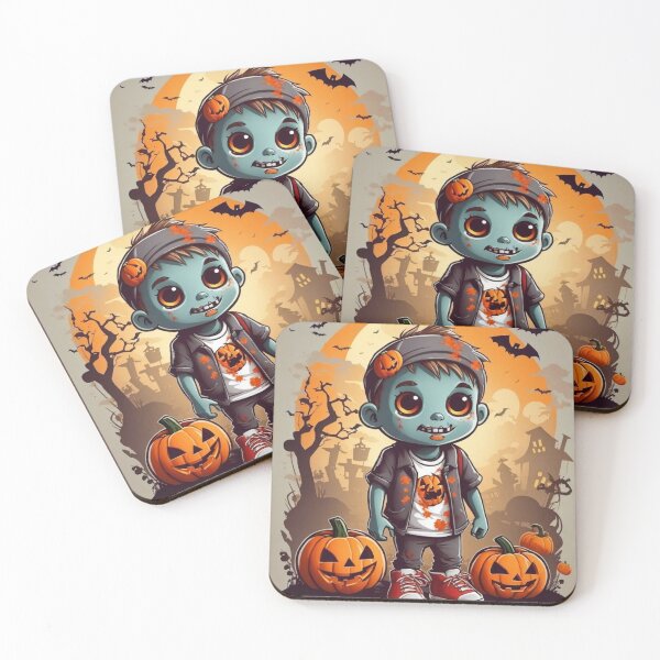Item preview, Cartoony Halloween Zombie #3 designed and sold by Exilyos-Arts.