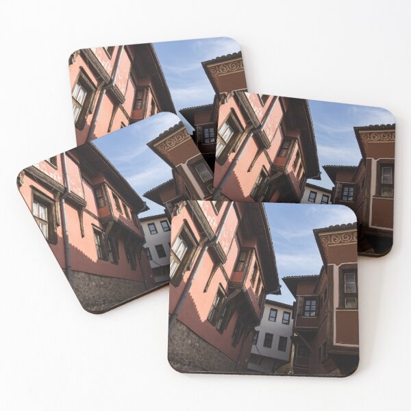Item preview, Oriel Windows Galore - Revival Houses in Old Town Plovdiv, Bulgaria designed and sold by Georgia Mizuleva.