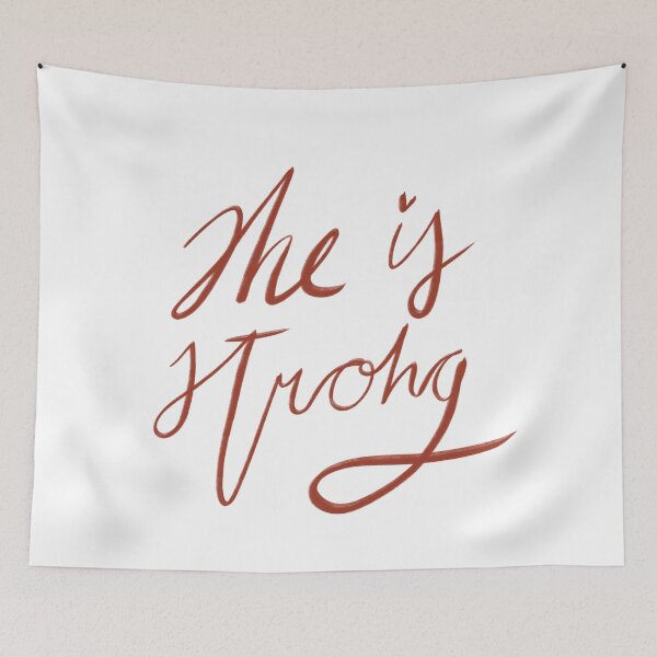 Item preview, Christian Quote - She is Strong  designed and sold by Bethel  Store.