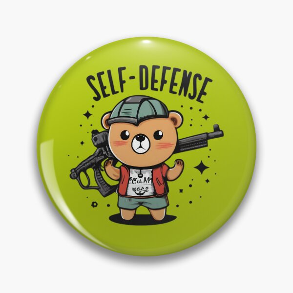Item preview, Cute Bear Self-Defense designed and sold by JurenArt.