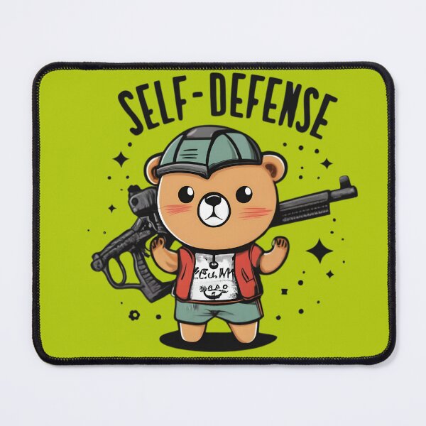 Item preview, Cute Bear Self-Defense designed and sold by JurenArt.