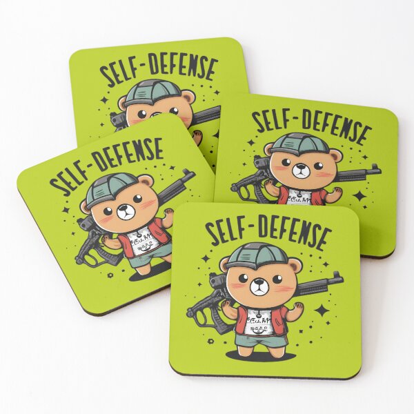 Item preview, Cute Bear Self-Defense designed and sold by JurenArt.