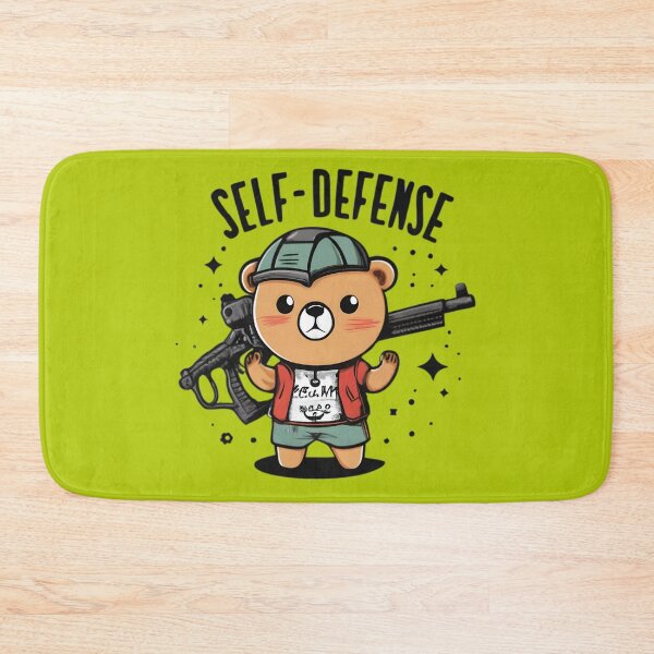Item preview, Cute Bear Self-Defense designed and sold by JurenArt.