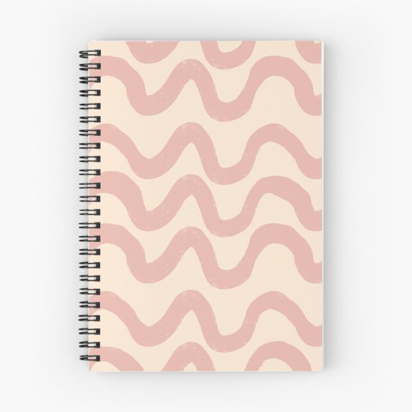 Item preview, Copy of Boho Mid Mod Wiggly Lines Pink designed and sold by susycosta.