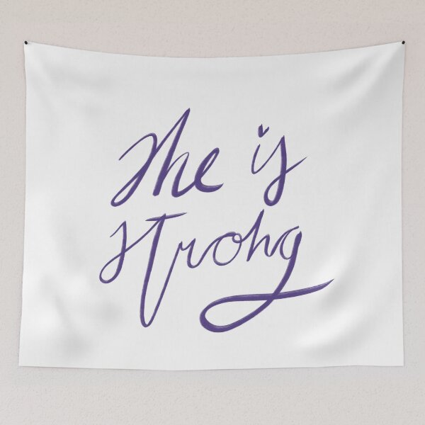 Item preview, Christian Quote - She is Strong  designed and sold by Bethel  Store.