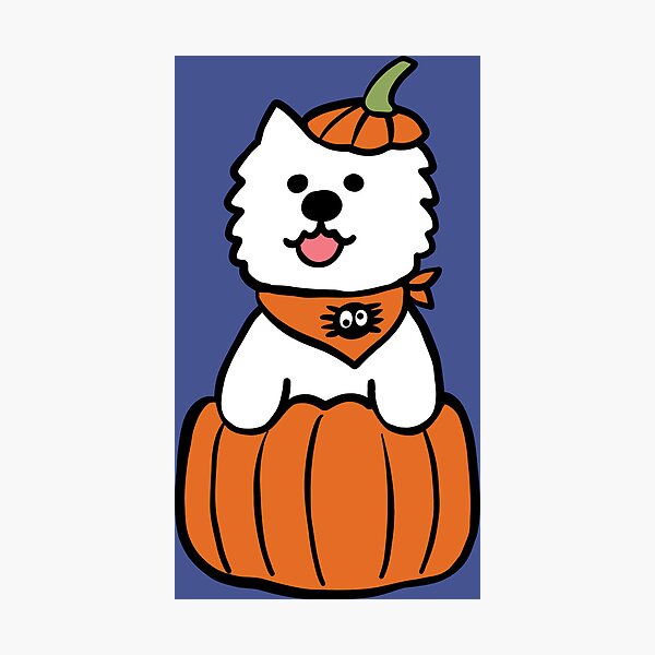 Item preview, Pumpkin dog designed and sold by Michelle Phong.