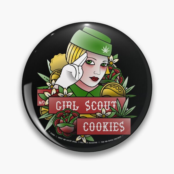 Item preview, Girl Scout Cookies designed and sold by WeedDictionary.