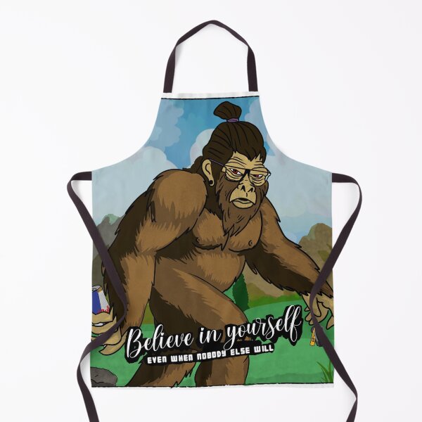 Item preview, Believe In Yourself Bigfoot (With Text) designed and sold by DEVL-ART.