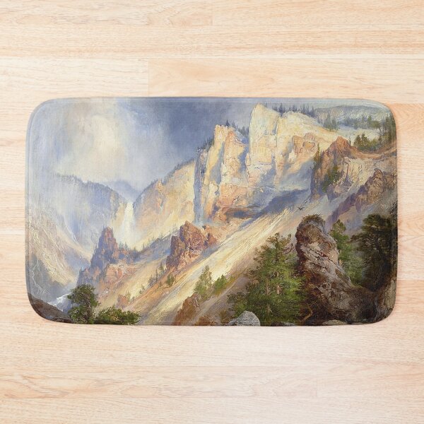Item preview, Passing Shower in the Yellowstone Canyon by Thomas Moran designed and sold by tomorrowsart.