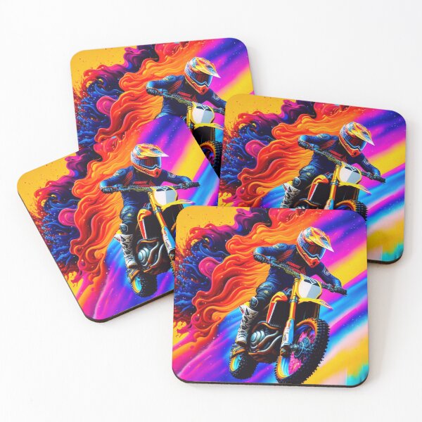 Item preview, Motocross rider is jumping  designed and sold by M-Y-A-R-T-.