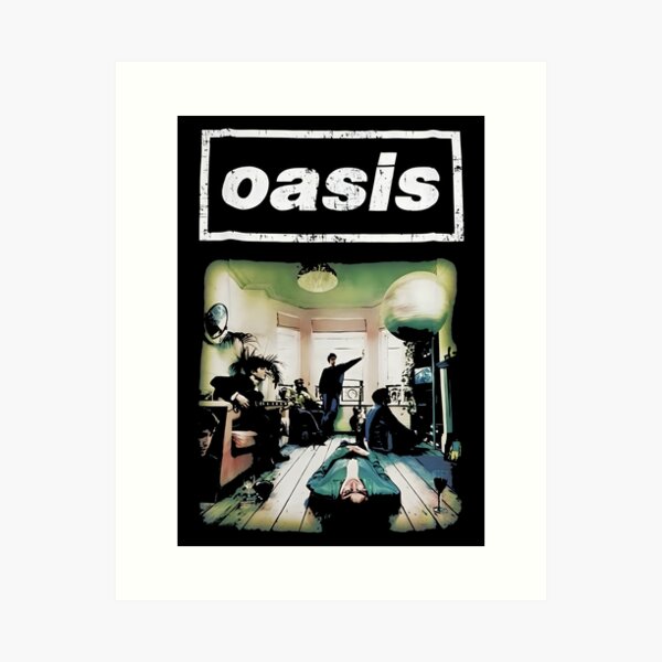 Framed vinyl record oasis stand by me