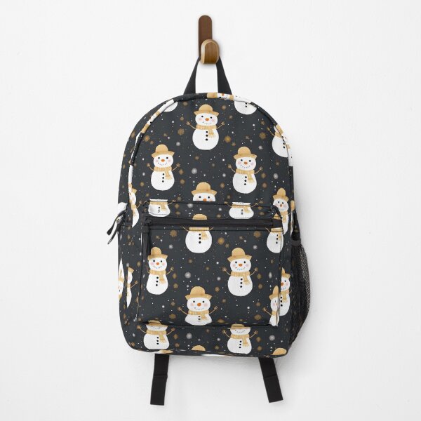 Item preview, Gold and White, Cute Snowman, Composite Overlay Pattern #5 designed and sold by ARTficiallyAnon.