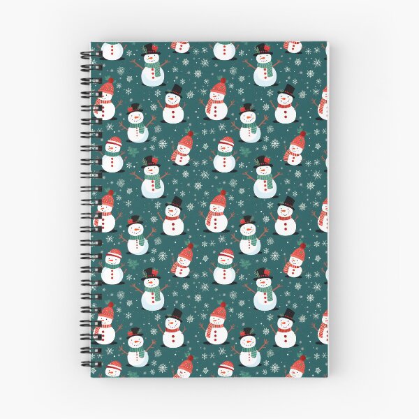 Item preview, Red and Green Cute Snowman, Composite Overlay Pattern #1 designed and sold by ARTficiallyAnon.