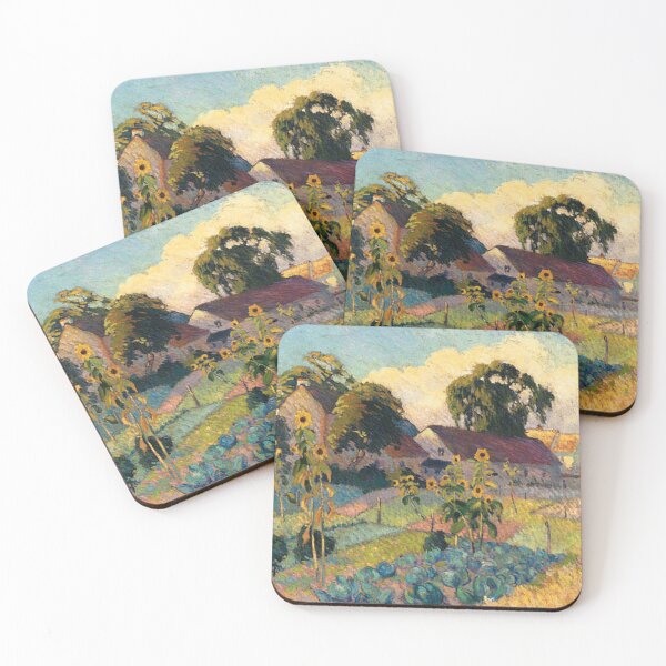 Item preview, Garden Near Rouen by Robert Antoine Pinchon designed and sold by tomorrowsart.