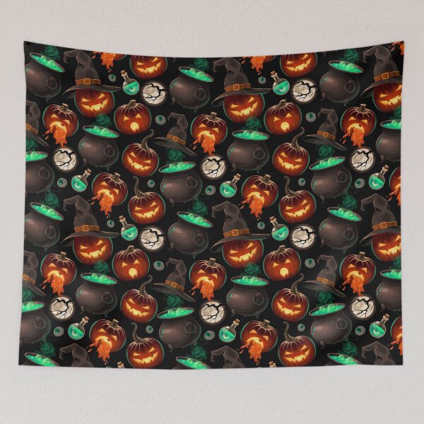 Item preview, Print with Jack O'Lantern designed and sold by GreyLilac.