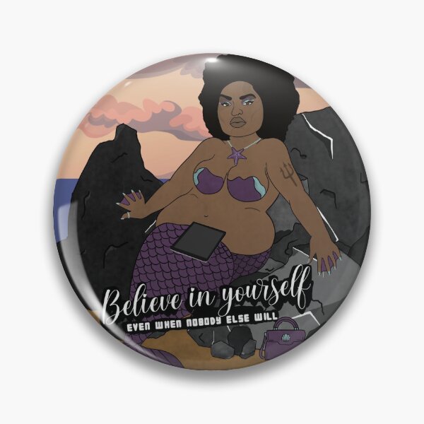 Item preview, Believe In Yourself Mermaid (With Text) designed and sold by DEVL-ART.