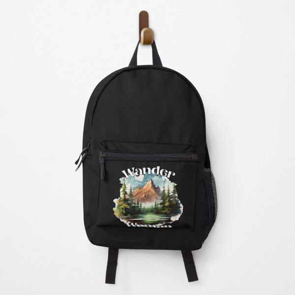 Item preview, Hiking woman with mountain power place designed and sold by Andrea-Design.