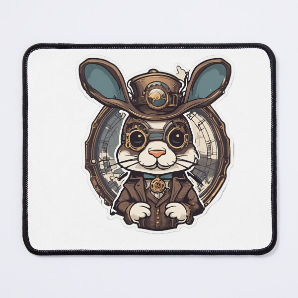 Item preview, Steampunk rabbit designed and sold by Maths-4-Nerds.