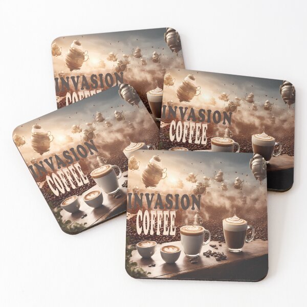 Item preview, Coffee Invasion designed and sold by Almasrigroup.