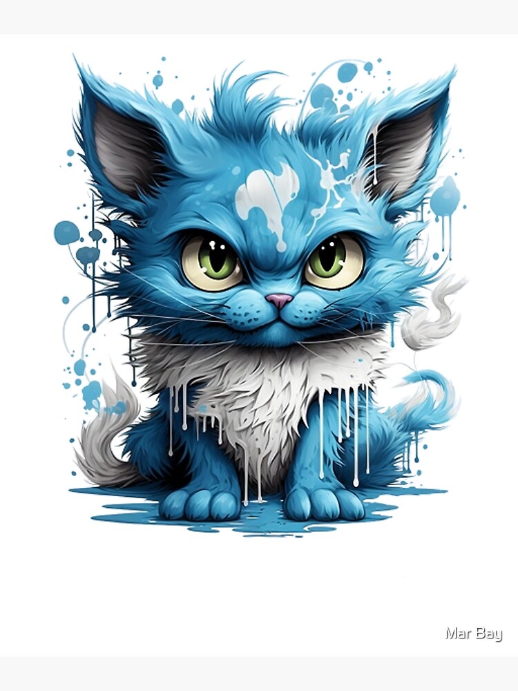 Smurf Cat Collection 9 #smurfcat Poster for Sale by Propc