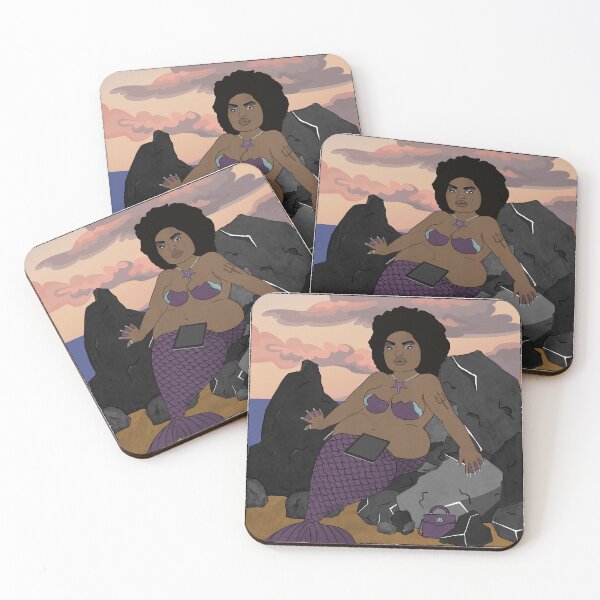 Item preview, Believe In Yourself Mermaid (Original) designed and sold by DEVL-ART.
