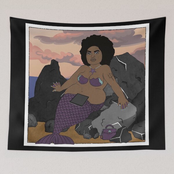 Item preview, Believe In Yourself Mermaid (Original) designed and sold by DEVL-ART.