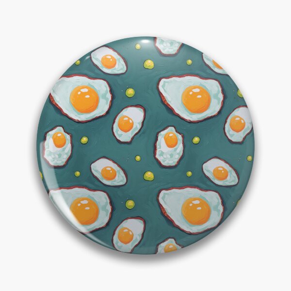 Item preview, Egg-Citing 70s Breakfast: Groovy Retro Pattern designed and sold by NikkofTime.