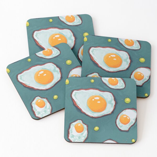 Item preview, Egg-Citing 70s Breakfast: Groovy Retro Pattern designed and sold by NikkofTime.