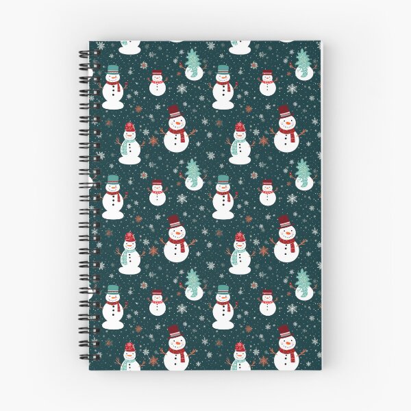 Item preview, Red and Green Cute Snowman, Composite Overlay Pattern #3 designed and sold by ARTficiallyAnon.