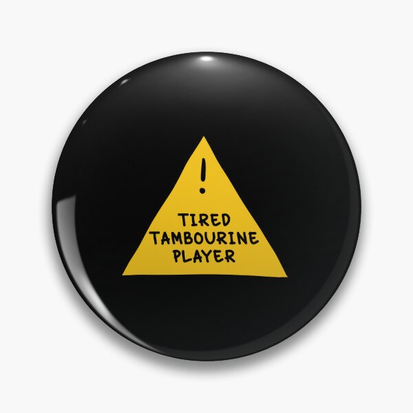 Item preview, ⚠ Tired Tambourine Player ⚠ designed and sold by orlumbuspirate.