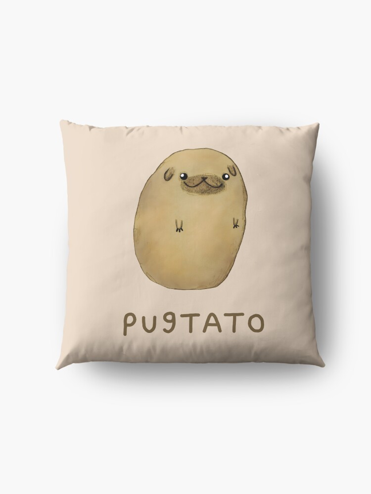 Alternate view of Pugtato Floor Pillow