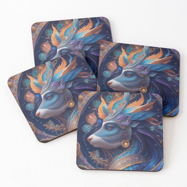 Item preview, Lunar Guardian designed and sold by MythicalMosaics.