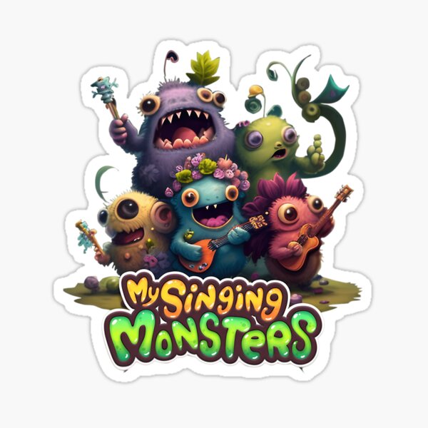 monsters  Sticker for Sale by coreymarry1