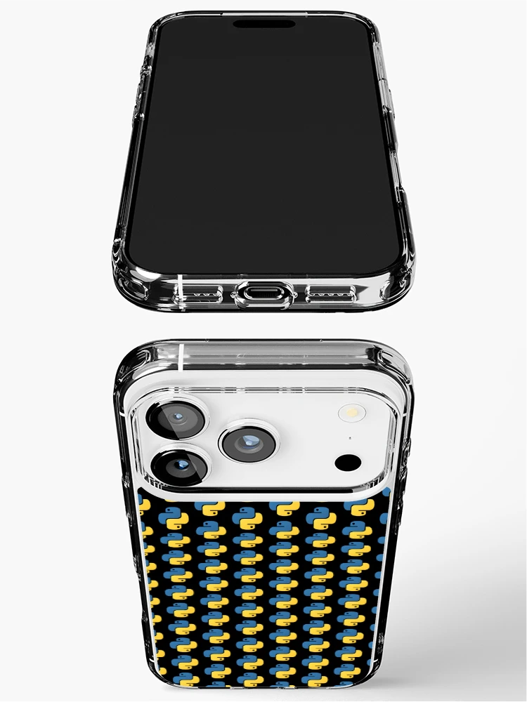 Thumbnail 3 of 5, iPhone Case, python programming language logo designed and sold by code t-shirt.