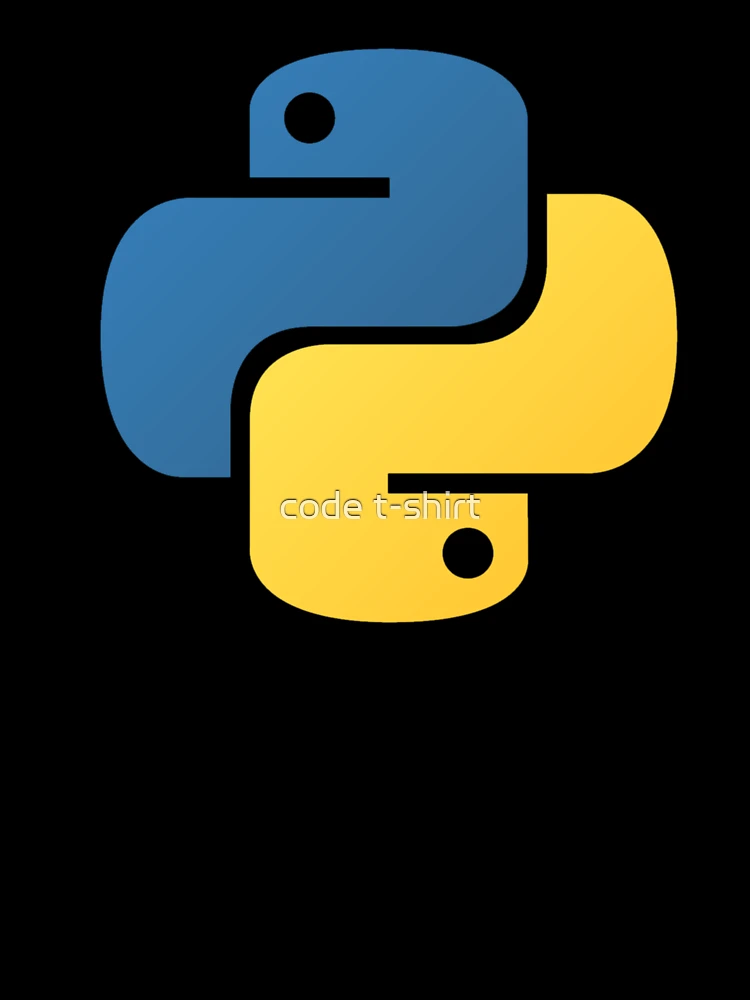 Thumbnail 7 of 7, Oversized T-Shirt, python programming language logo designed and sold by code t-shirt.