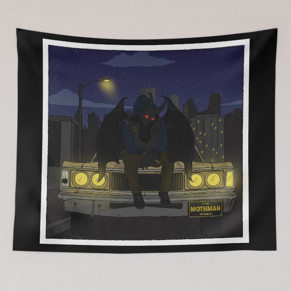 Item preview, Believe In Yourself Mothman (Original) designed and sold by DEVL-ART.