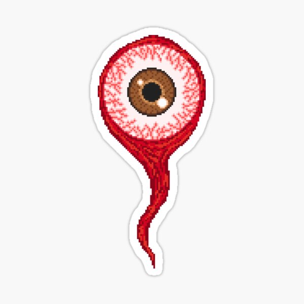 Eyeball Pixel Art Sticker by AlleenasPixels