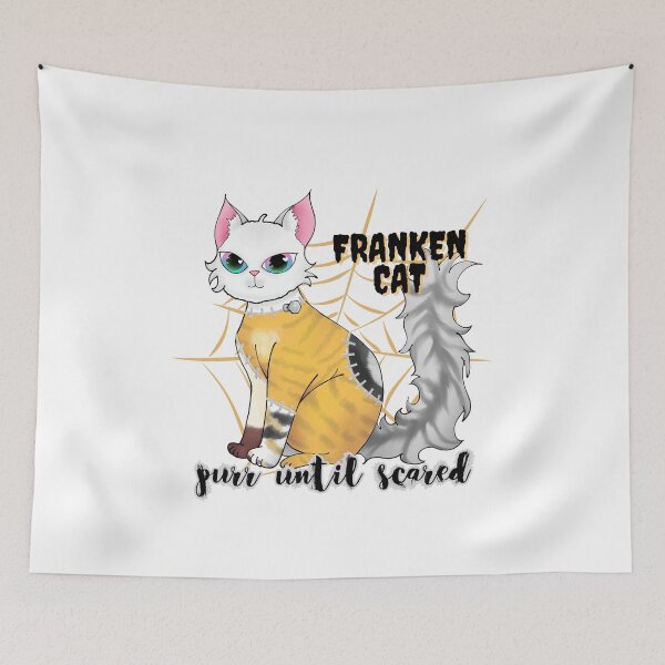 Item preview, Frankencat, the purrfect Halloween pet designed and sold by AranisuDrawings.