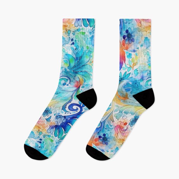 Item preview, Watercolor Paisley Seamless Pattern No.2 designed and sold by exitbird.