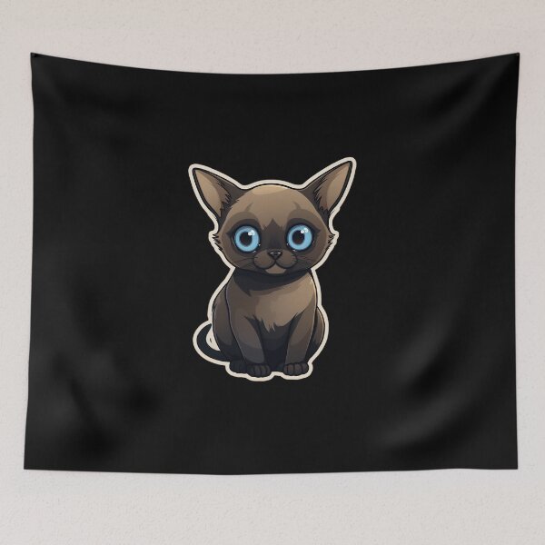 Item preview, Cute Siamese Cat Lover Funny Siamese Cat designed and sold by Superhero Gear.
