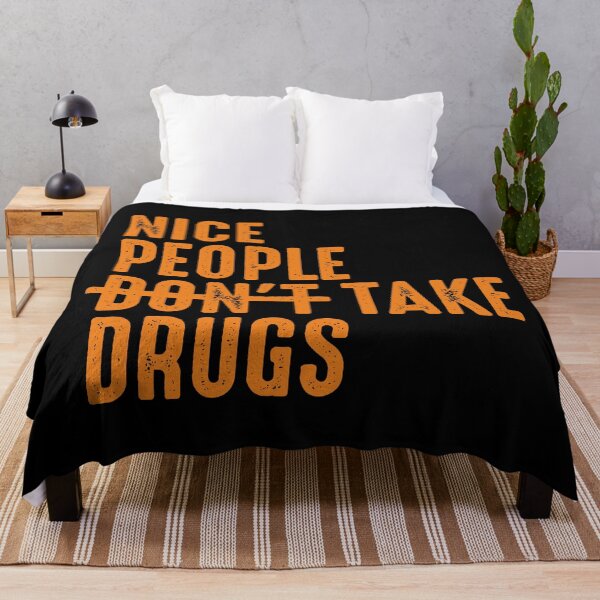 Item preview, NICE PEOPLE DON'T TAKE DRUGS designed and sold by etraveler.