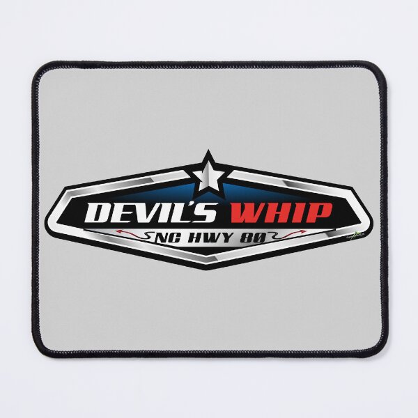 Item preview, The Devil's Whip Highway 80 North Carolina Motorcycle Sticker T-Shirt 01 designed and sold by OuterShellUK.