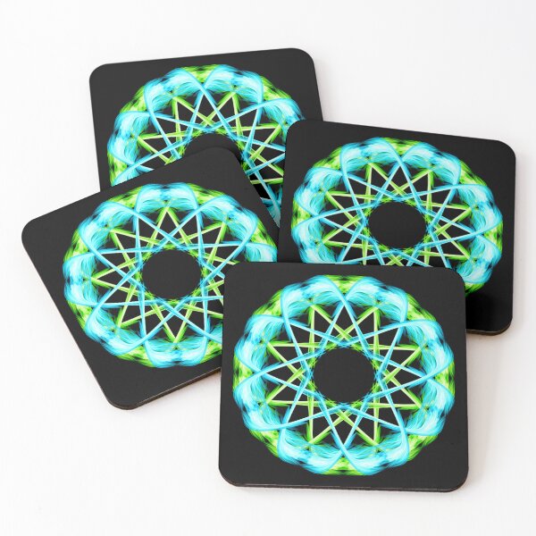 Item preview, Blue and green mandala designed and sold by Meo Design.