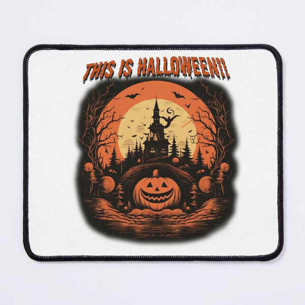 Item preview, Halloweeen Pillow designed and sold by VintageTimesArt.