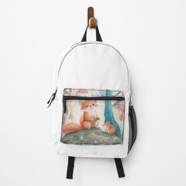Aperçu de l'œuvre Scène forestière regorgeant d'animaux sympathiques créée et vendue par DevushkaStore.