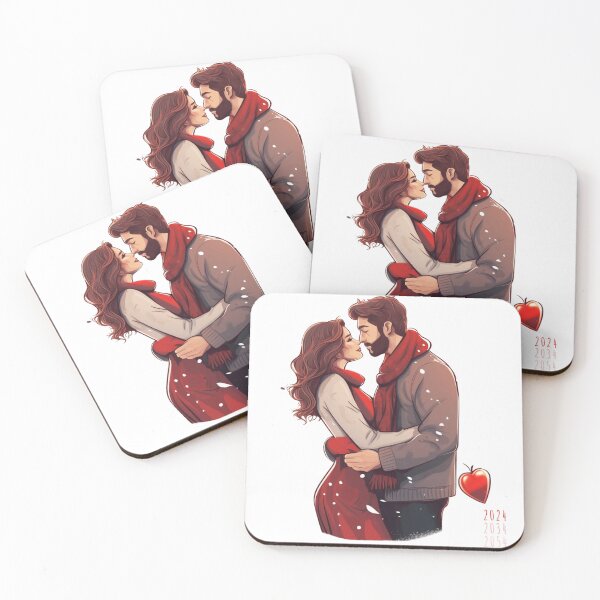 Item preview, Christmas Surprise " The Falling Snow Witnesses Our Love " Gift designed and sold by WeekendSurprise.