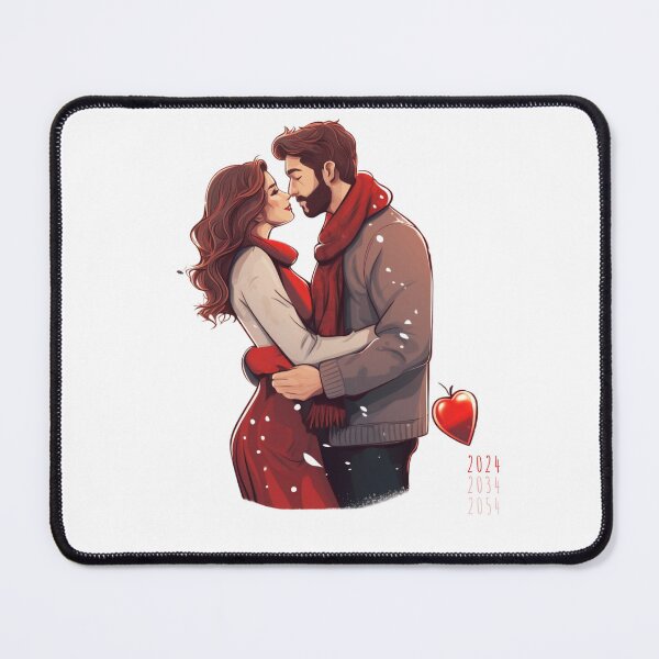 Item preview, Christmas Surprise " The Falling Snow Witnesses Our Love " Gift designed and sold by WeekendSurprise.