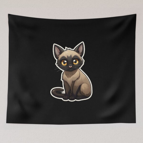 Item preview, Cute Siamese Cat Lover Funny Siamese Cat designed and sold by Superhero Gear.